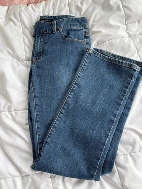 Banana Republic Jeans 6 Dark Wash Mid Rise Straight Bootcut Stretch